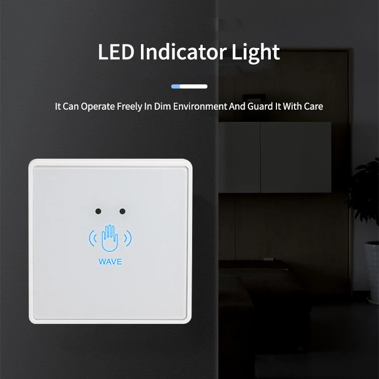 Good Quality Waterproof No Touch Exit Button Infrared Sensor Exit Switch Access Control Exit Button