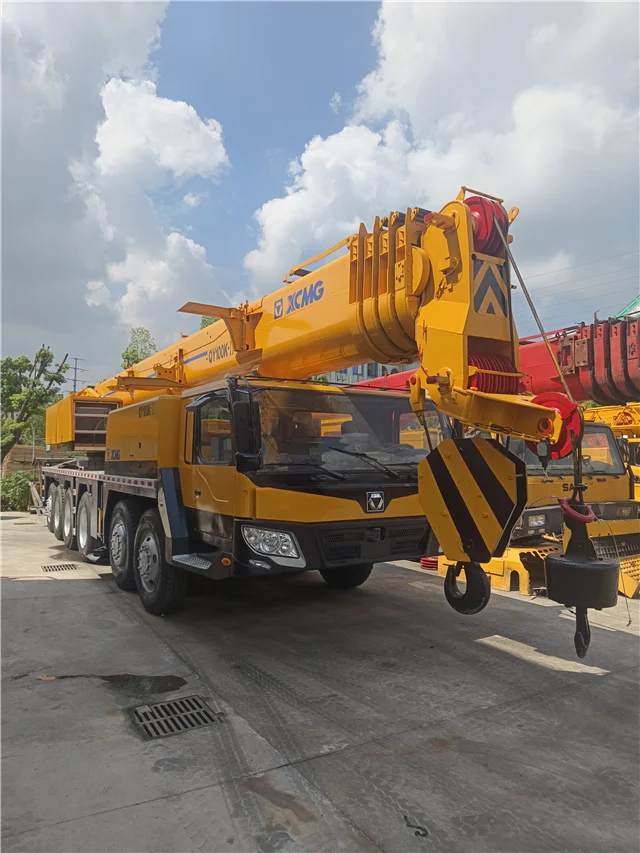 XCMG 100 tons QY100K mobile truck crane ,XCMG 100 tons lifting QY100K truck crane