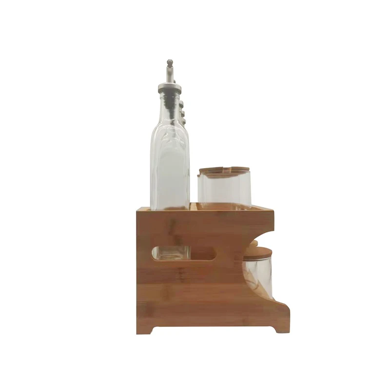 Factory price Mumu kichen tools 500ml Kitchen Cooking Olive Oil Glass Bottle With One-finger Operated Lever