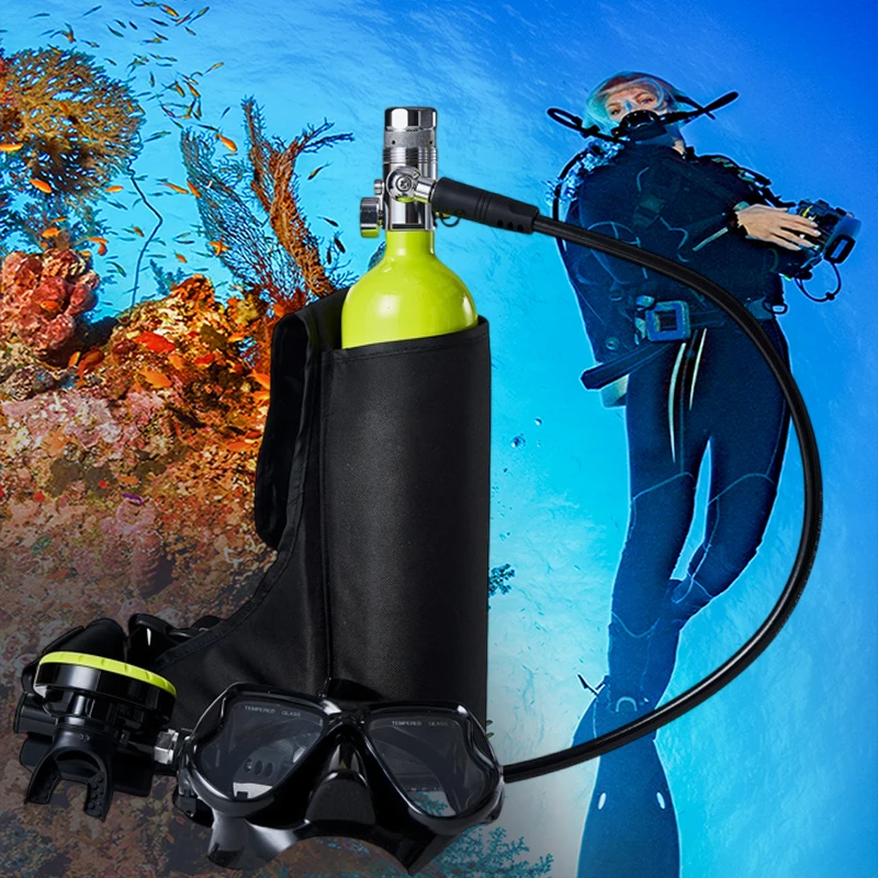Diving Air Tank Scuba Diving Cylinder Mini Scuba Tank Diving Mini Tank with pcp pump