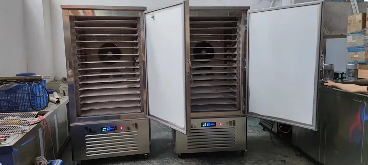 New Product Double Door Industrial Blast Chiller commercial 20 Trays  fast  Freezer For Sale shock freezer with CE