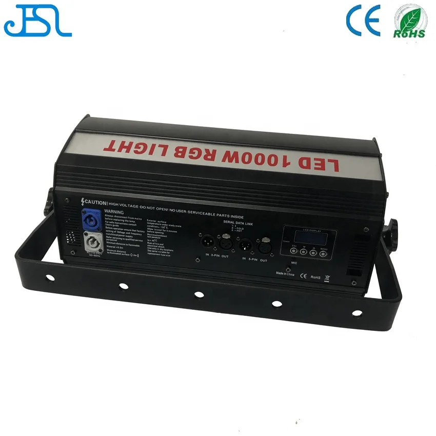 2019 Factory Whosale 1000W RGB Show Equipment Effect  Martin  Strobe Disco Stage Led Dj Light