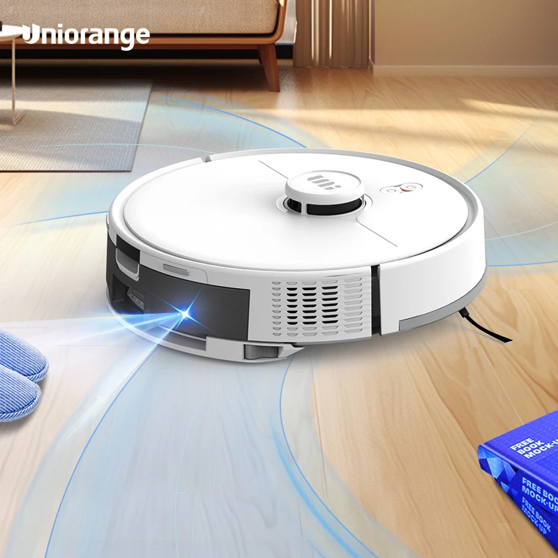 Uniorange Self-Empty Robotic Vacuum with dust bin cleaner Home Mapping Wi-Fi Connected Works