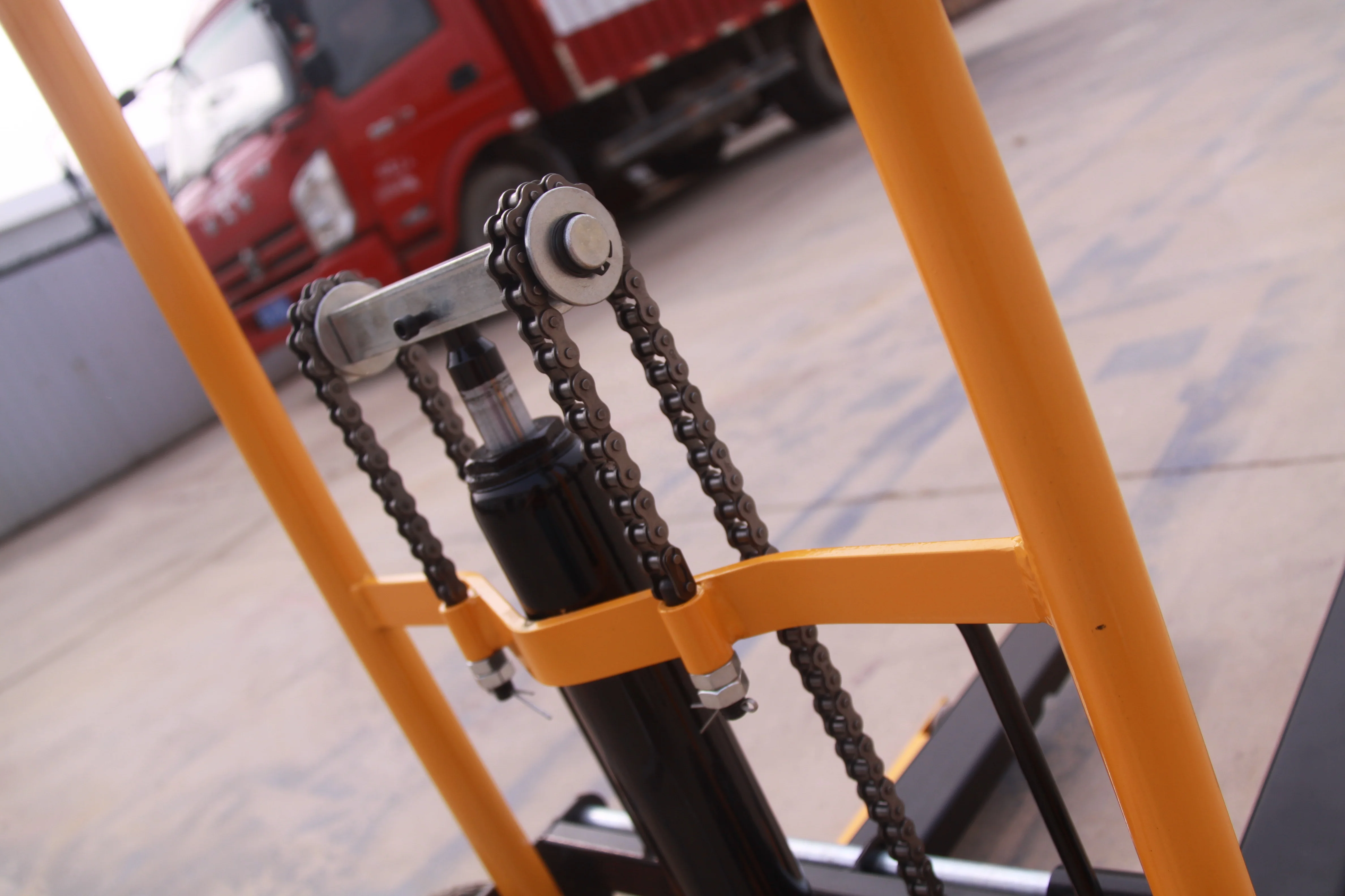 
0.2t 900mm lifting manual reach stacker price 