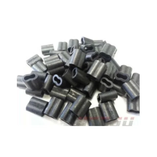 5/16 3/18 wire rope ferrule Duplex oval steel ferrule