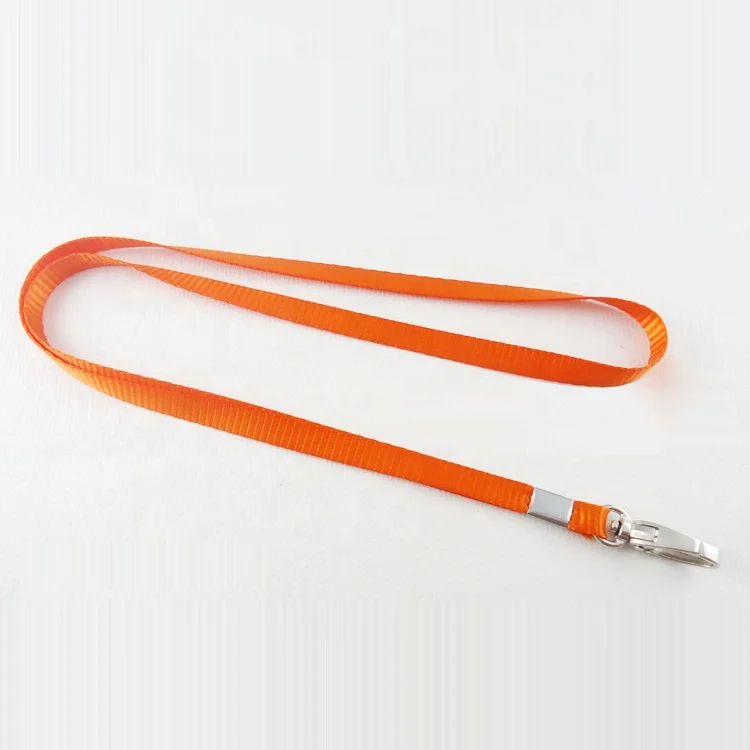 High Quality Polyester Lanyard with Lobster Claw Hook Multi Color for ID Badge Card Holder