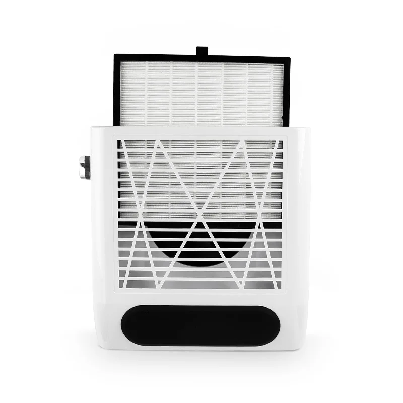 80W 4colors 8 Styles   Adjustable Speed Nail Dust Collector and 2 Pcs  Filters   for Dust Absorption