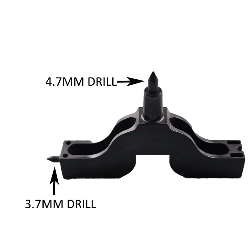 4/7 mm soft hose irrigation pipe fittings accessories mist sprayer direct connectors joint barded couplings tee pipe connector