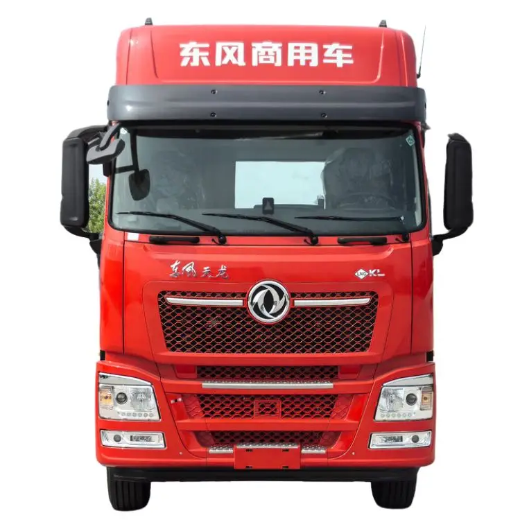 Грузовой автомобиль Dongfeng Tianlong KL, тяжелый грузовик 520 л.с., трактор 6x4 LNG (жидкий медленный), 385 лошадиных сил, трактор 4x2