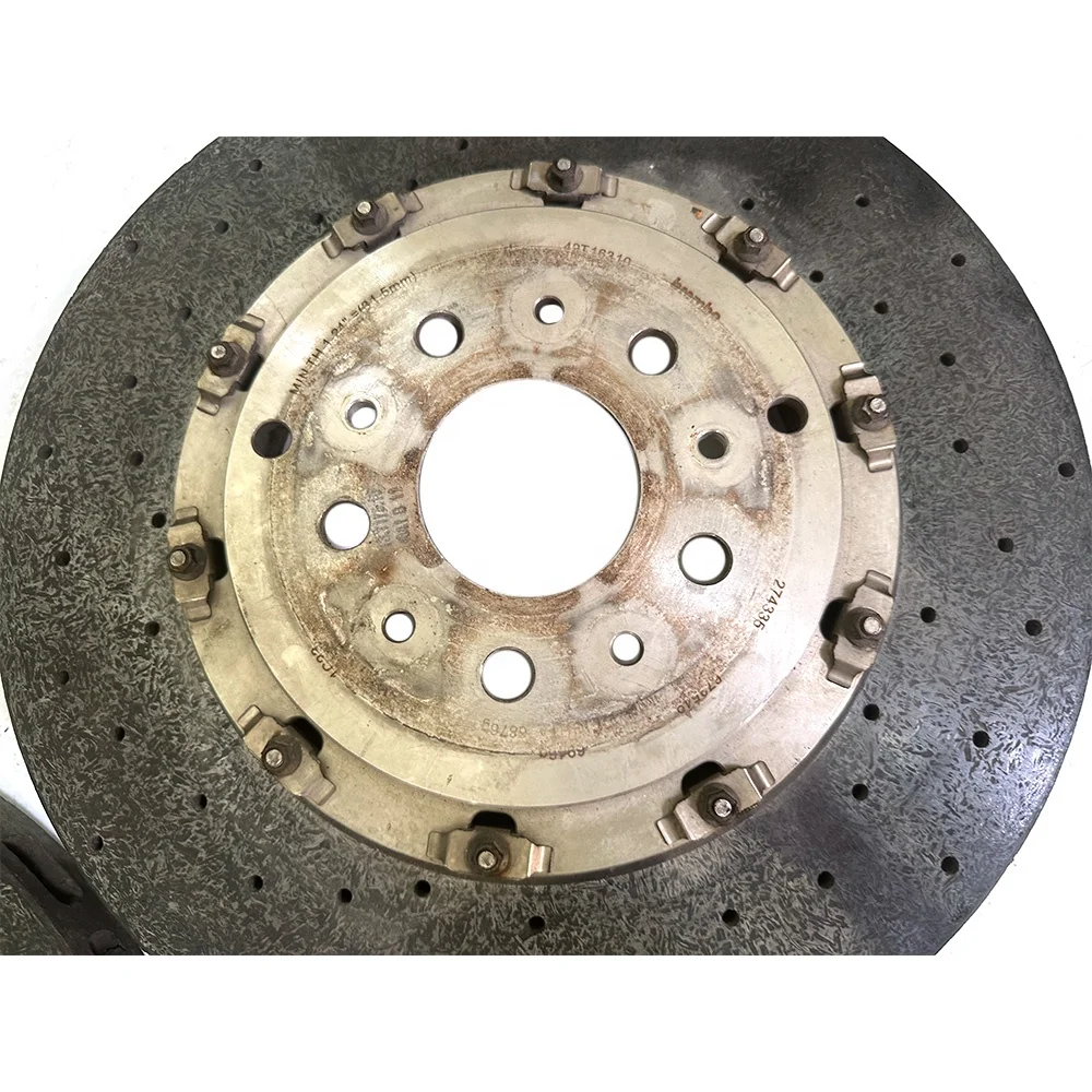 For Ferrari California 458 Italia Original used Genuine Rear CCM Carbon Brake Rotor Used P/N 304561 304562