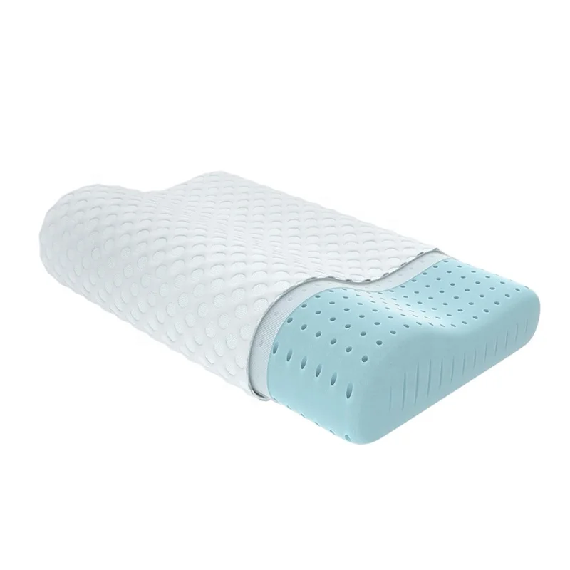 Contour Wave Pillow Cervical Pain Rest Memory Foam Orthopedic Pillow for Adult Sleeping