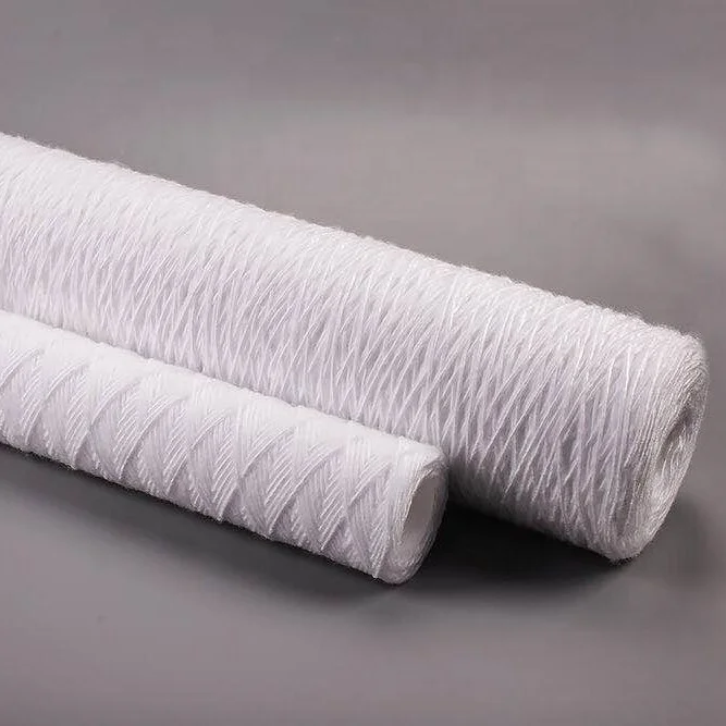 5 micron wound pp yarn filter cartridge for water filtration
