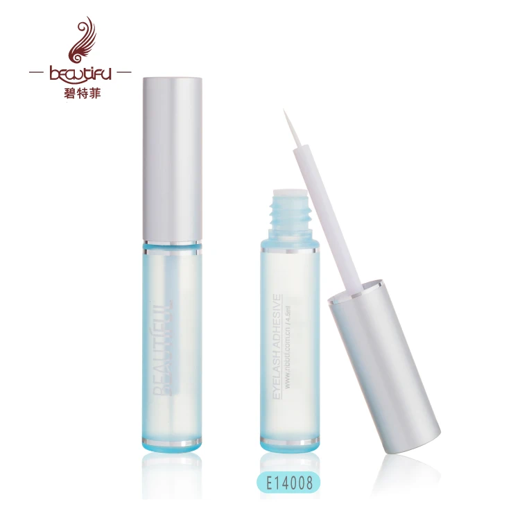 5ml popular eyelash extension glue adhesive bottles packaging tube with brush / eyelash grow serum bottle / eyeliner vial
