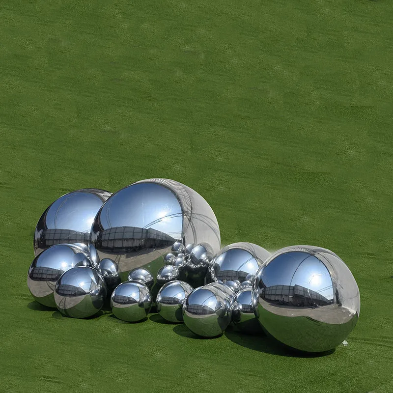 Commercial giant Inflatable Mirror Ball Inflatables Colorful disco Silver Ball Event Decor Floating Suspension Advertising Ball
