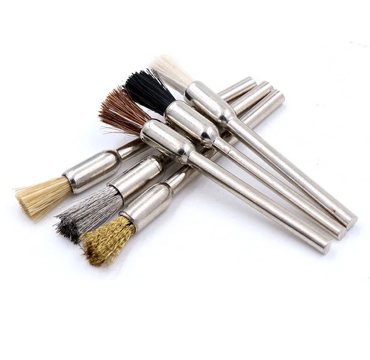 Good Price Cleaning Brass Brush Kit For Dremel Rotary Grinding Tool Wire Pen Polishing Brush