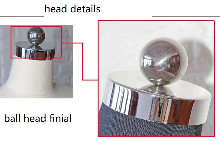 Fabric Dress Form Sewing Adjustable Linen Half Mannequins Female Mannequin Torso