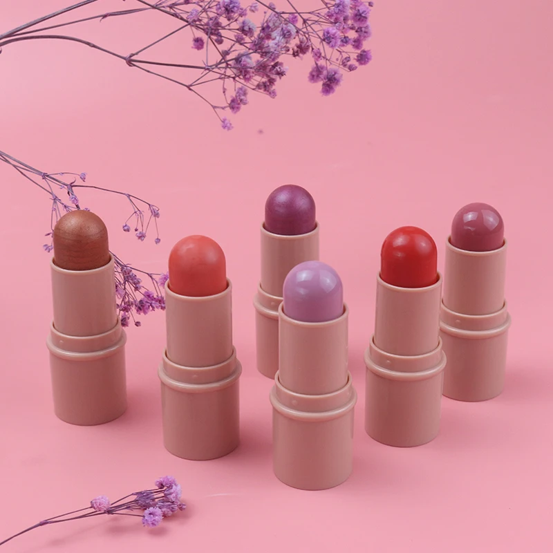 Vegan Blush Private Label Blendable High Pigmented Makeup Cream Blush Stick