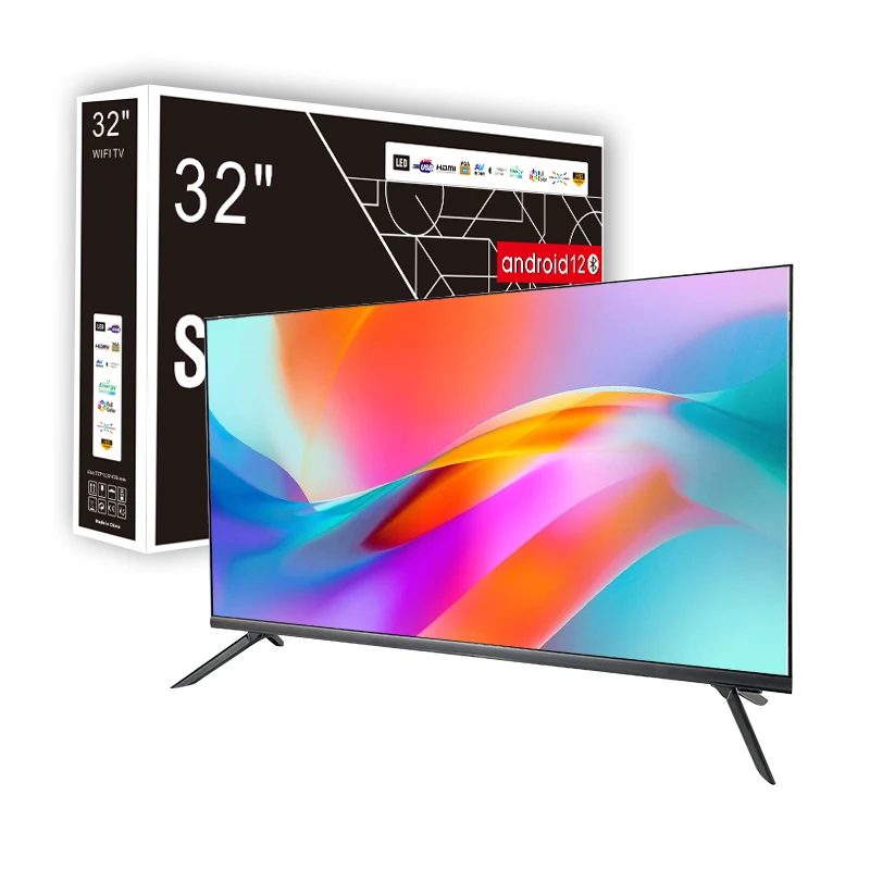 32inch 43inch HD/FHD/4K Smart or Normal home tv television made in China
