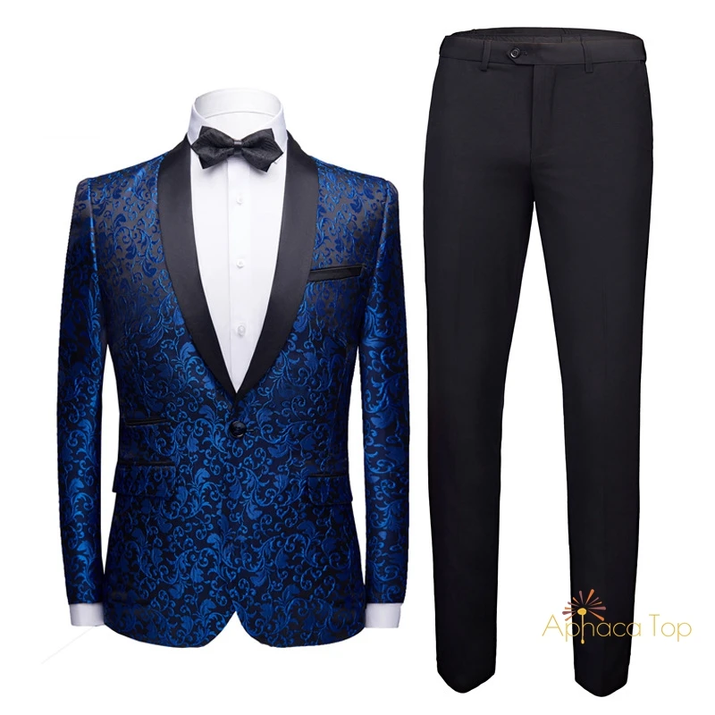 
APHACATOP 2020 Factory Supply Fashion Slim Fit Mens Tuxedo Suit for Big & Tall 