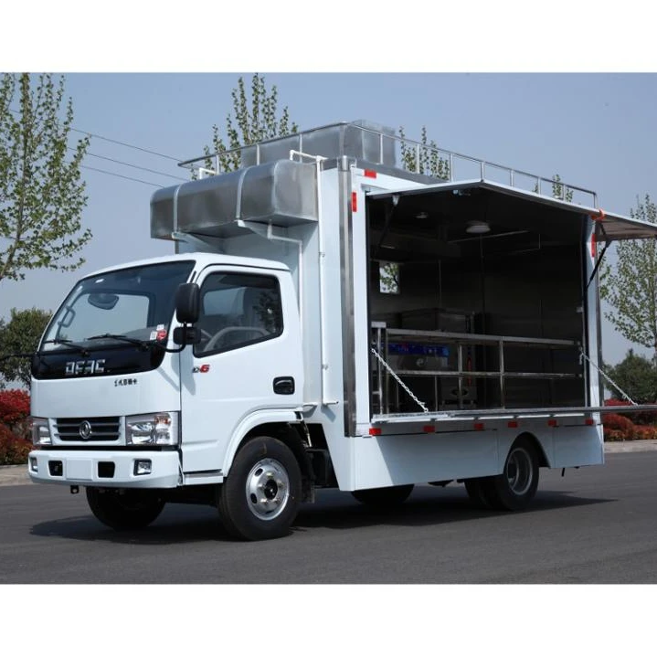 Camiones De Comida Usados Used Street Food Vending Coffee Pancake Carts for Sale