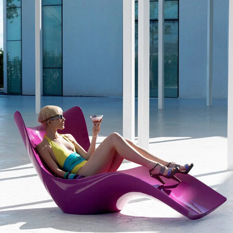 New designer sun bed Sun lounge Leisure lounger outdoor furniture lounge chair beach lounge chair