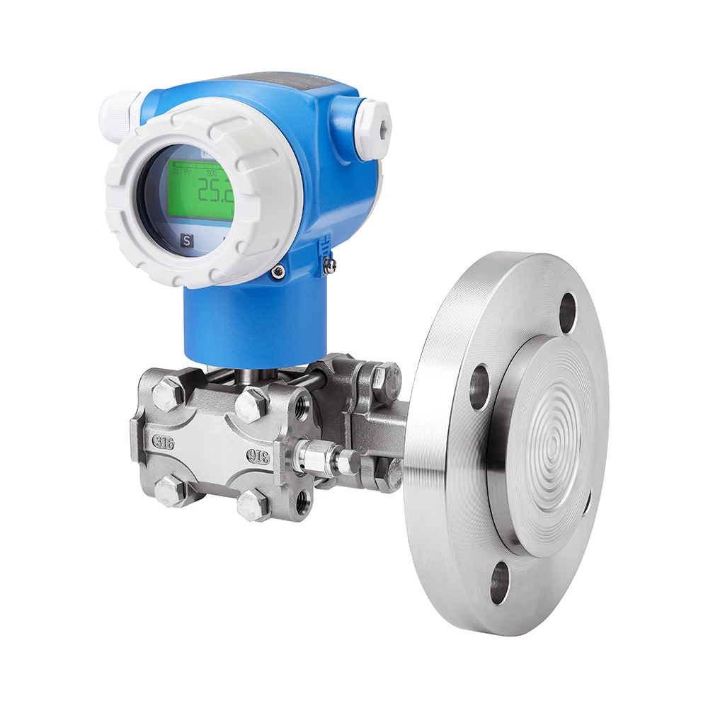 temp humidity strain gauge pressure sensor differential pressure transmitter with diaphragm seal