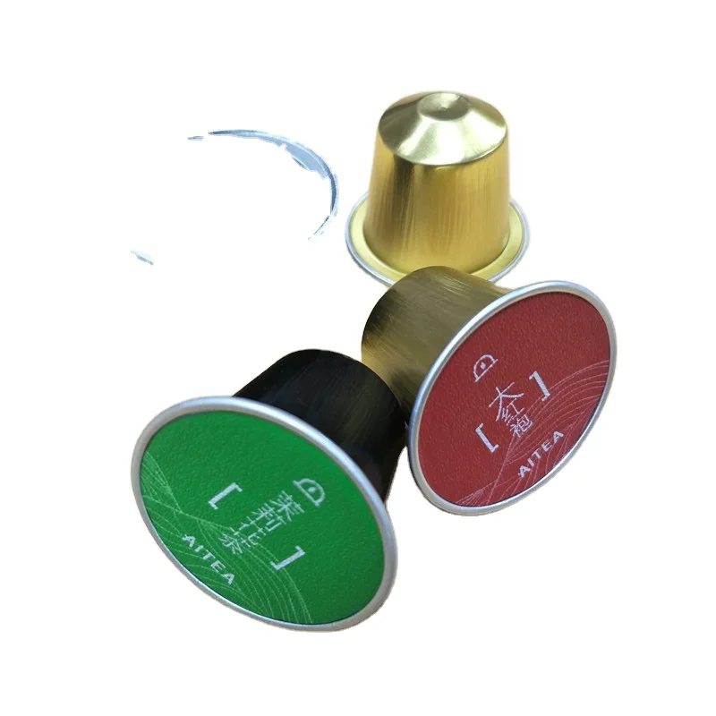 Aluminum foil heat seal lids for K cup coffee cup / sealing nespresso capsules