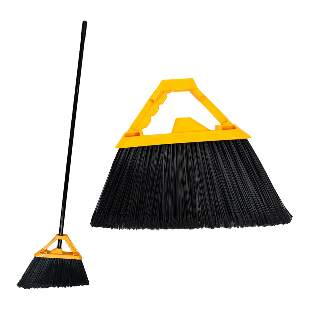 High Quality custom angle broom cheap brooms hair long broom