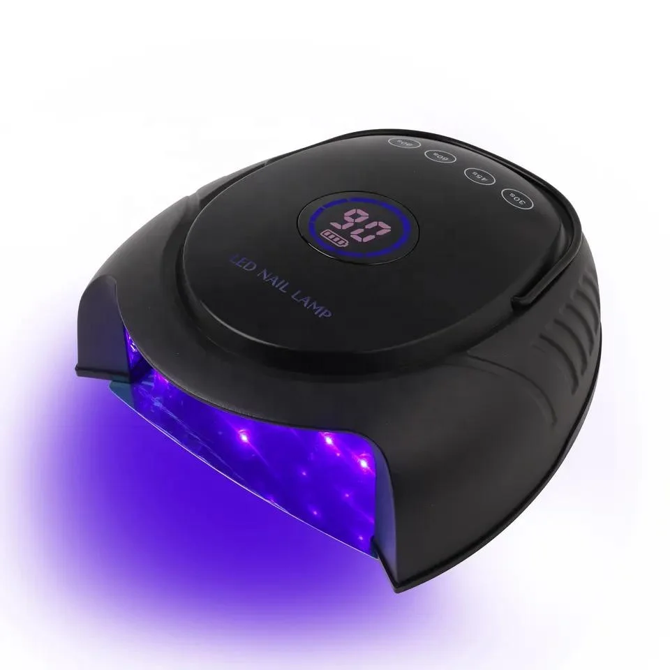 2023 New Arrival Salon Manicure Lamp 64w Pro Cure Wireless Dual Light Rechargeable Cordless Sun Uv Led Gel Dryer Nail Lamp