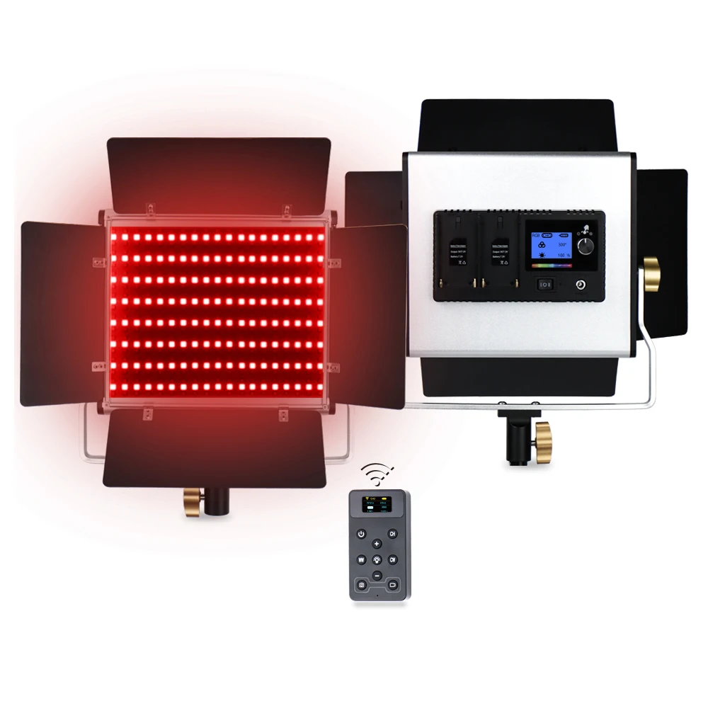 W480 RGB Full Color Live Studio Stage Video Recording And Broadcasting Led Fill Light Panel Light