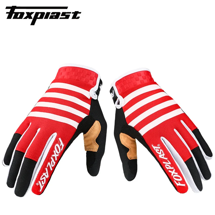 MX Motocross Gloves Customn ATV MTB BMX Dirt Bike Motorcycle Racing Gloves Full Finger Women Men Riding Cycling Sports