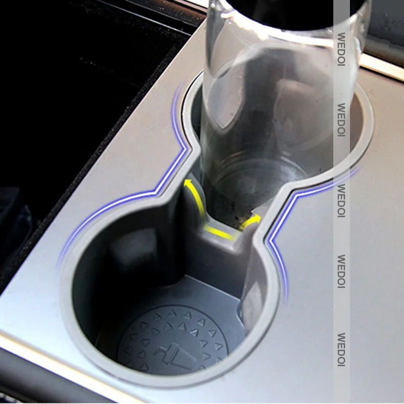 car accessories Water Cup Limit Buckle For Tesla Model 3/Y Center Console  More Secure Not Easy To Spill Practical Offers