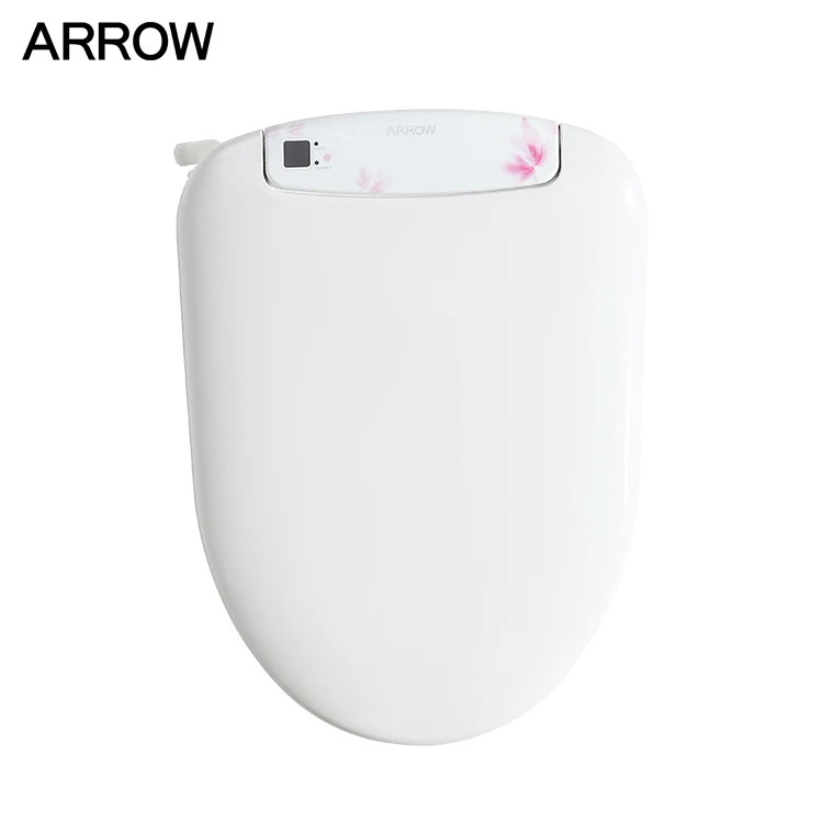 Customized Logo Bathroom Automatic Wash Heated Seat Electric Bidet Toilet Seat