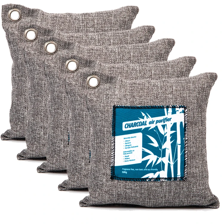 Природные освежители воздуха, автомобильный уничтожитель запахов, дезодорант с активированным углем, мешки для очистки воздуха из бамбукового угля