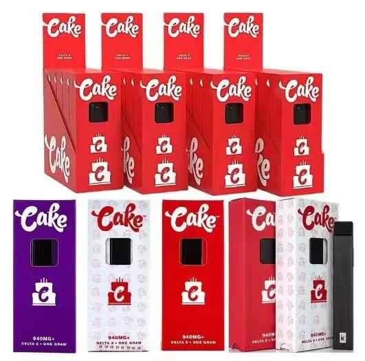 
2021 newest Cake delta 8 pen cartridges rechargeable device empty carts battery pen with packaging box 