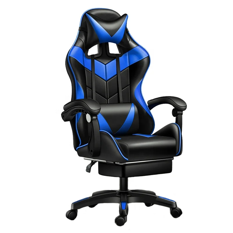 cheap e-sport ddp pu leather computer PC game chair silla gamer led RGB racing massage gaming chair with lights and speakers