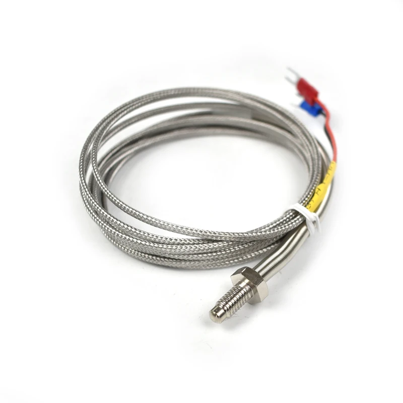 Slight heat High Temperature Stainless Steel Probe K Type Thermowell Thermocouple Temperature Sensor