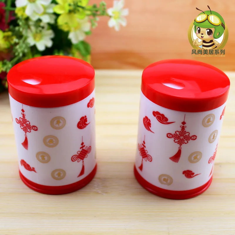 Chinese Style making machine Good luck toothpick bottle Hotel household durable Plastic