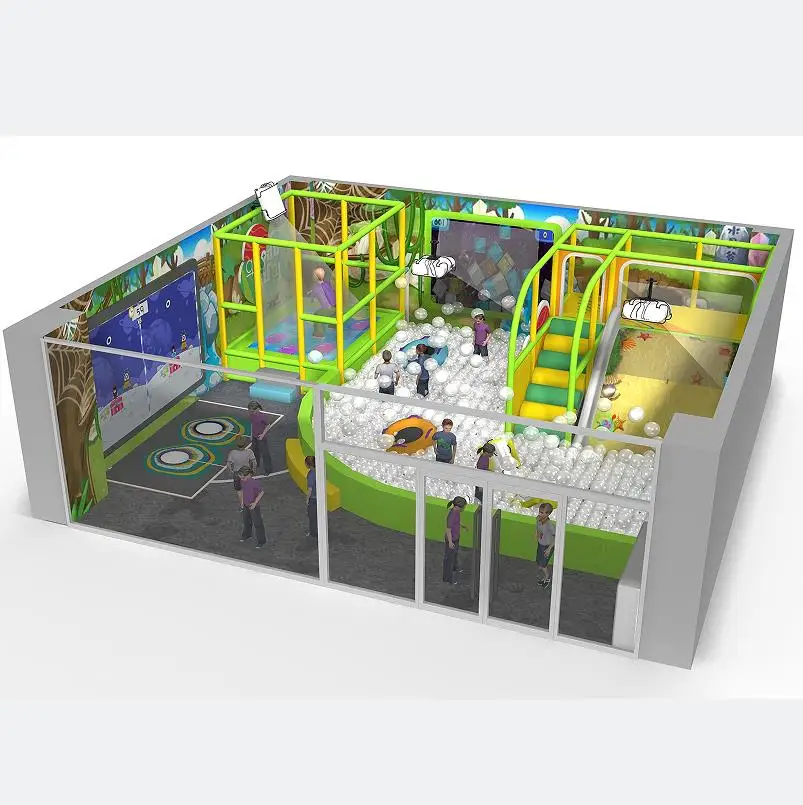 Interactive wall Smash Ball  interactive projection games  indoor playground