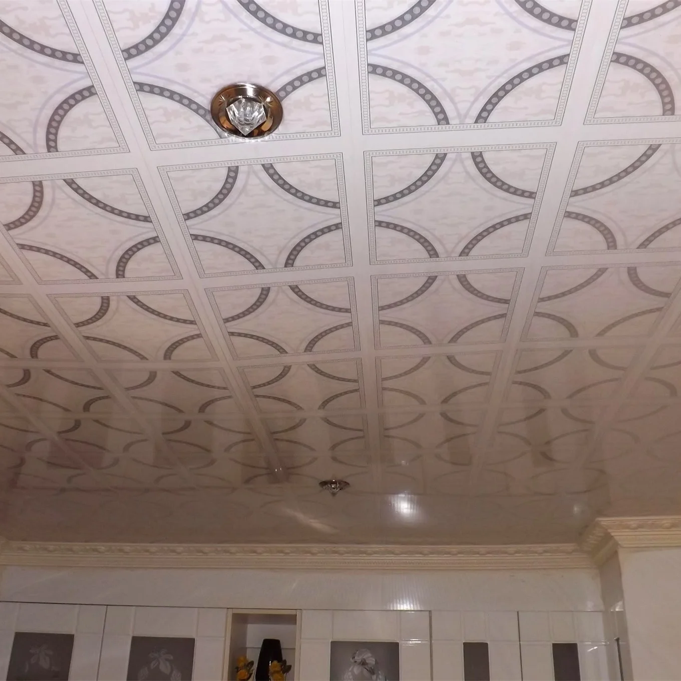 Chapas Para Techos Plastic Pvc Gloss Ceiling Board Lambri Chinois Plafon Cielo Raso Pvc En China
