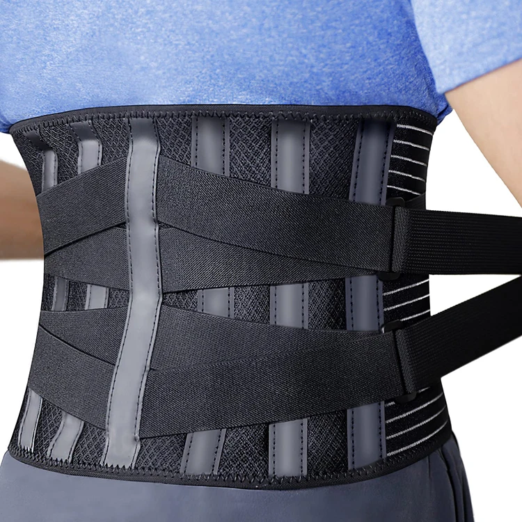 PAIDES Technology Unisex Medical men Breathable 6 Stays back pain waist back brace lumbar support belt