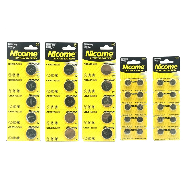 Hot Sales factory directly 3v lithium icon cell CR2025 battery for Calculators