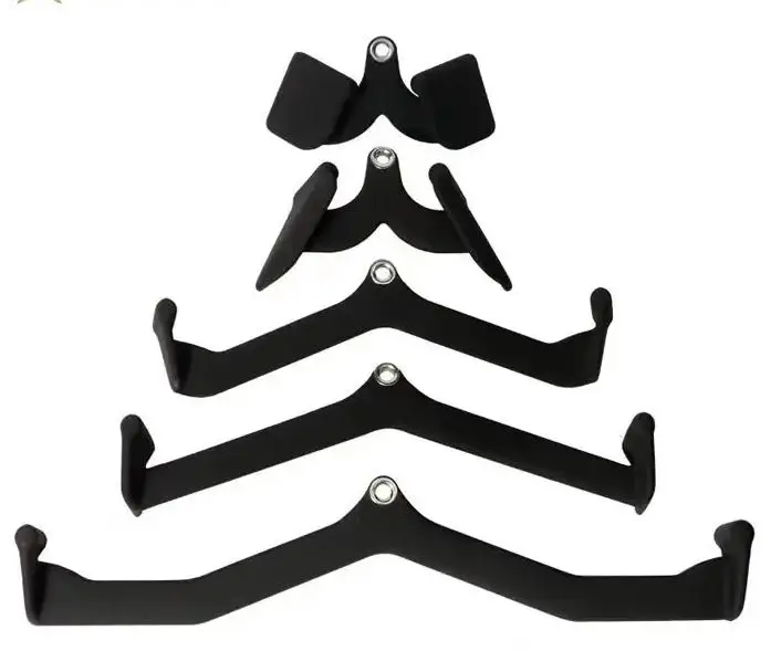 Hot sale Home Gym Fitness Equipment accessories grip handle cable attachment pull up bar power handle for machine