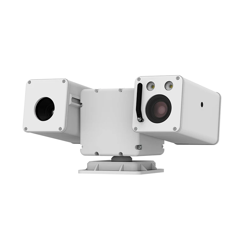 400 X 300 AI thermal imaging & optical bi-spectrum ptz camera temperature monitoring alarm surveillance IP thermal ptz camera