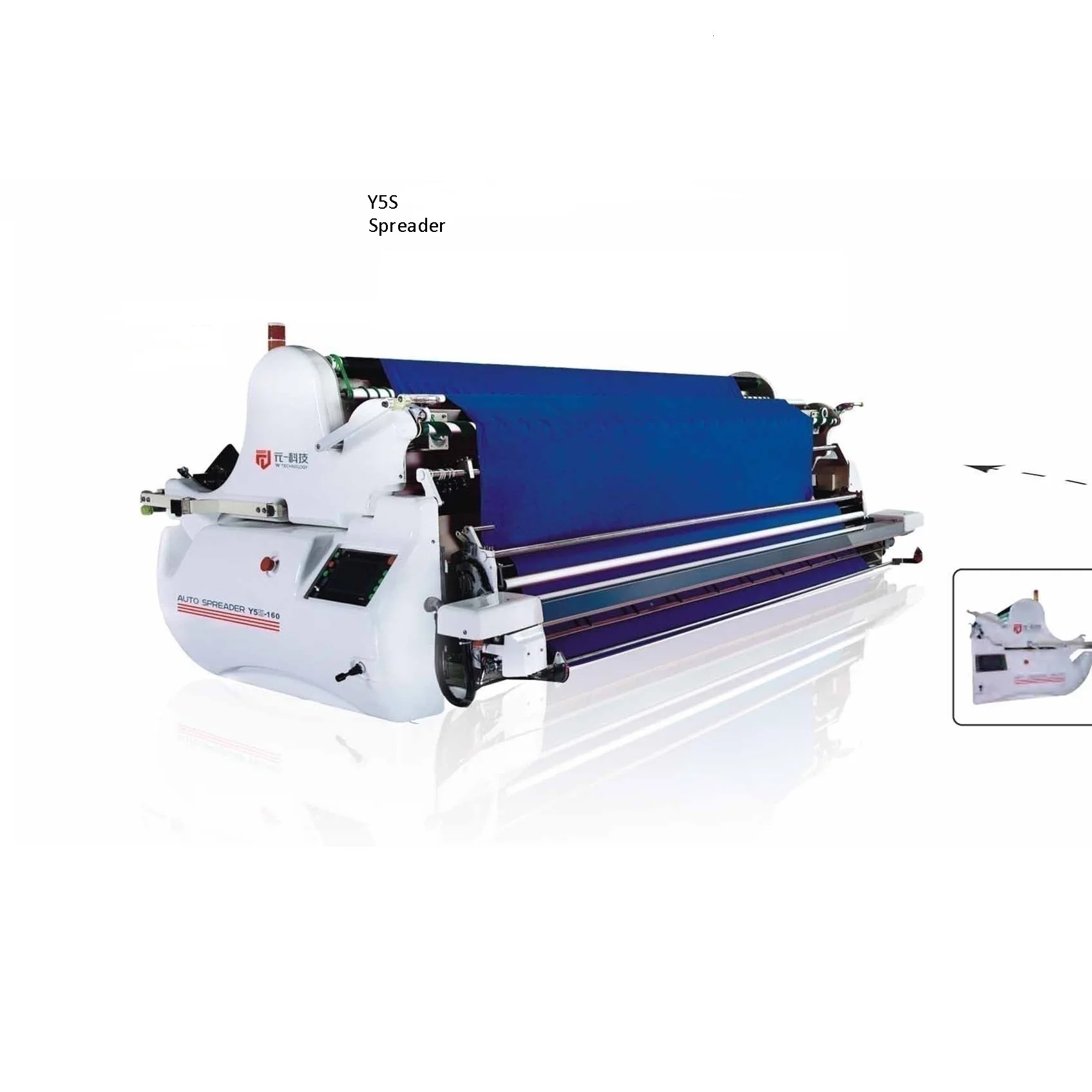 spreader speedy automatic trimming cloth fabric spreading machine