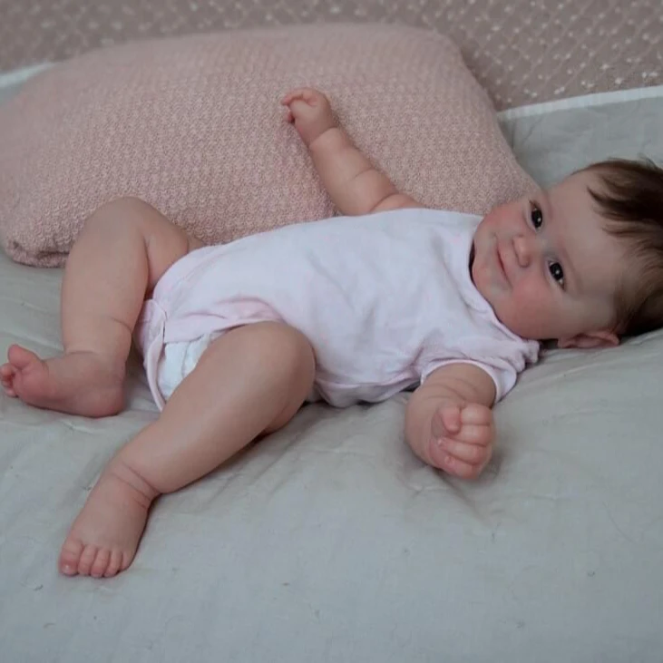 Silicone vinyl pvc Reborn Baby Dolls 50cm Doll Full Body Simulation 12 Inch Doll Toy custom