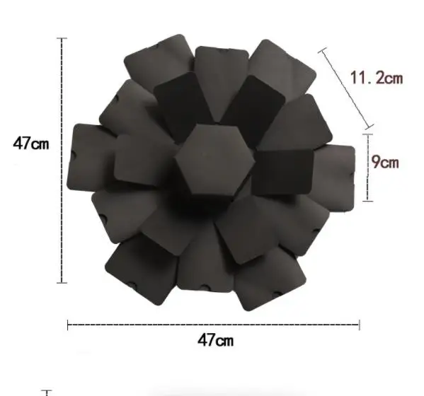  Небольшое количество заказов индивидуальный цвет и логотип напечатанная взрывобезопасная Подарочная коробка на день рождения