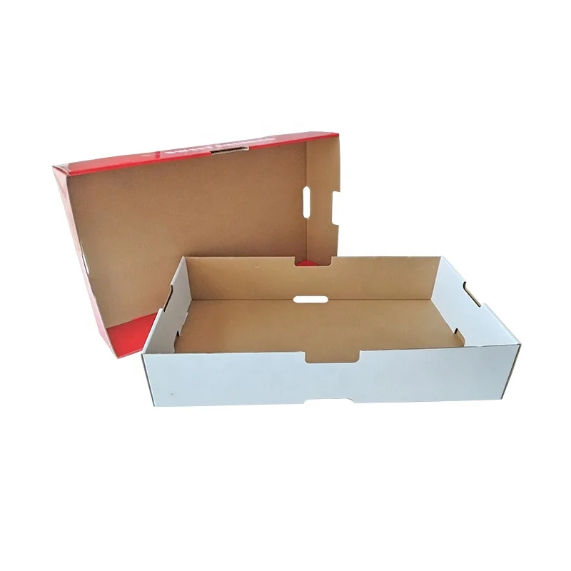 Large Berry Baskets Cherry Strong Corrugated Paper Gift Box fruit Containers vegetable box Market Grocery Farmer Supplies boxes