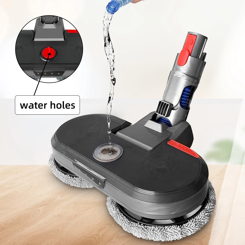 Беспроводная электрическая швабра с распылителем Dysons, щетка, совместимая с деталями пылесоса Dysons V7 V8 V10 V11