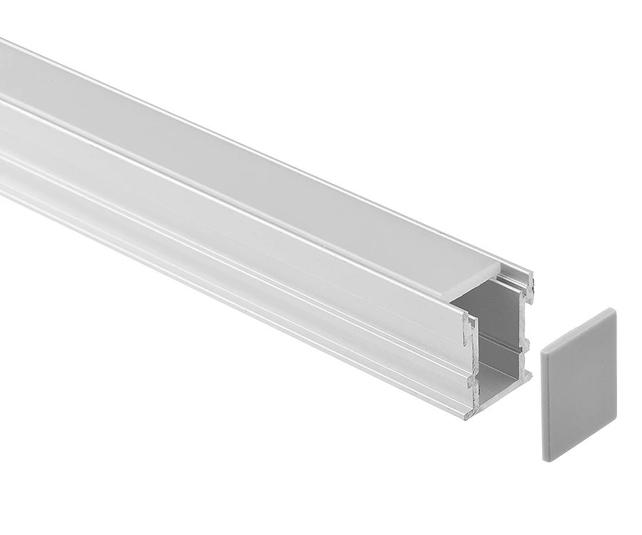 Glite perfectly recessed mounted GL-2610/GL-2126 aluminum profile custom length/color 21x26mm size used for floor/wall lighting